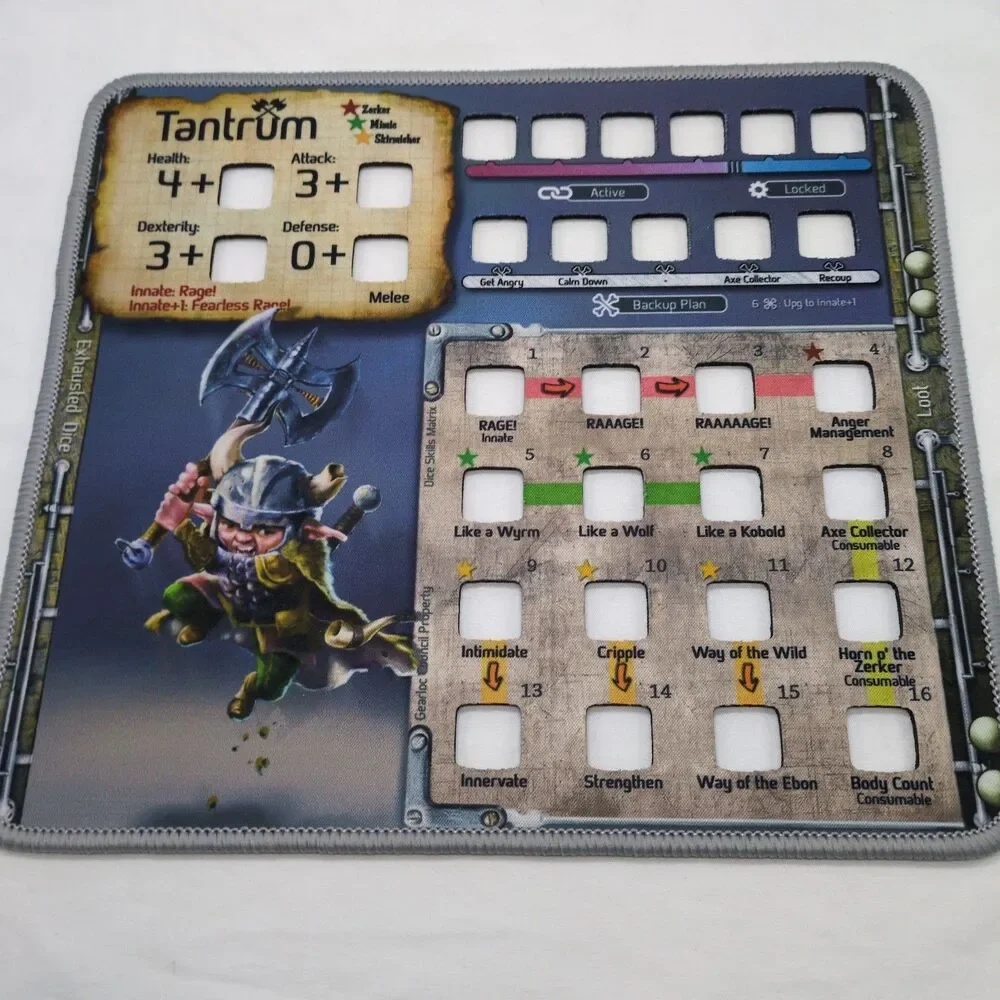Too Many Bones Tantrum Character Playmat Only